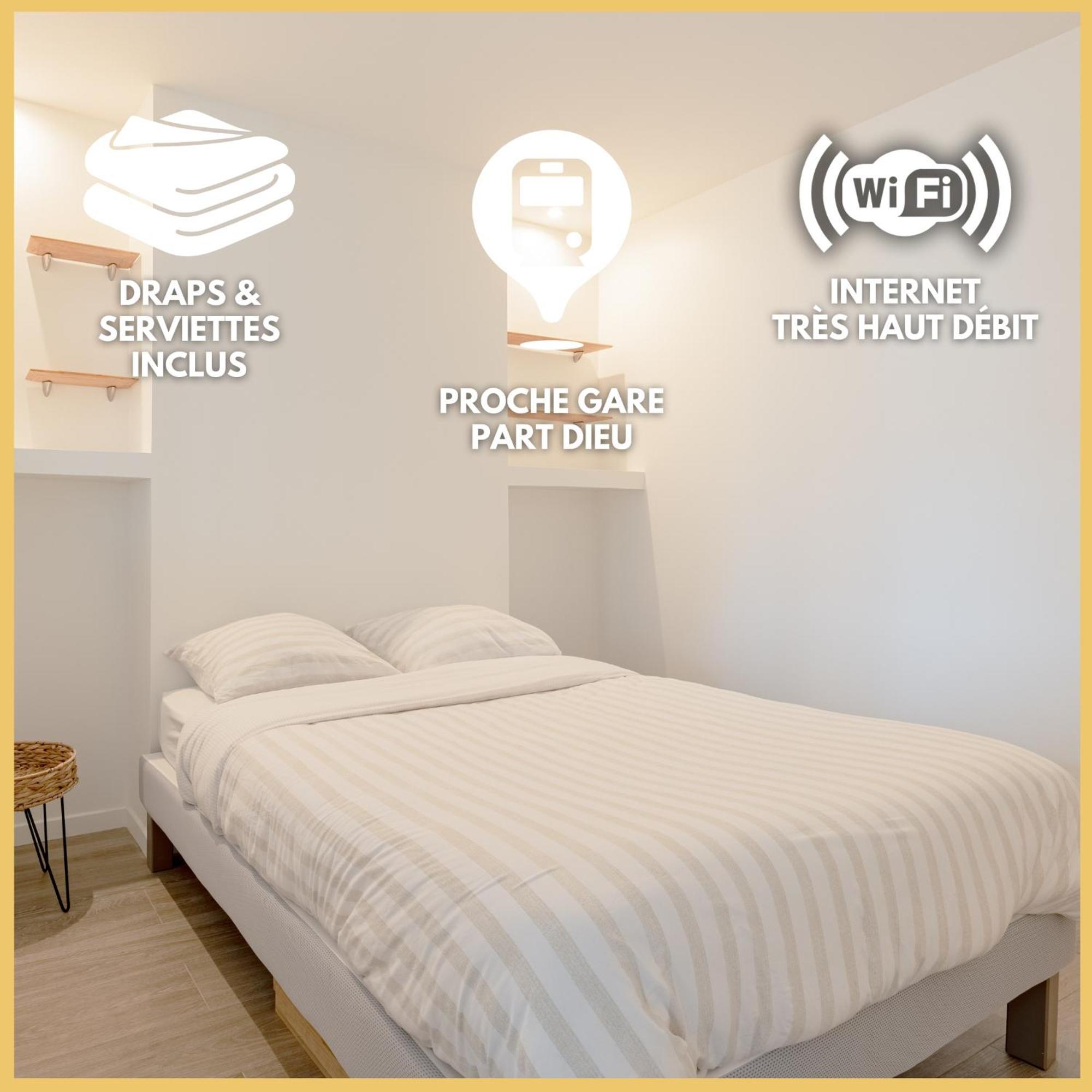 Le Lac - Appartement 15' Partdieu Et Bellecour Lyon Ngoại thất bức ảnh